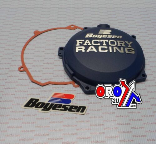 CLUTCH COVER 13-15 KTM 250 SXF, BOYESEN CC-44AL BLUE