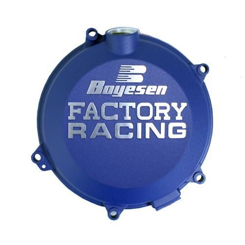 CLUTCH COVER 13-15 KTM 450 SXF, BOYESEN CC-45L BLUE - Image 2