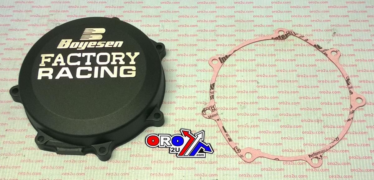 CLUTCH COVER 14-18 YZ250F, BOYESEN CC-37AB Black
