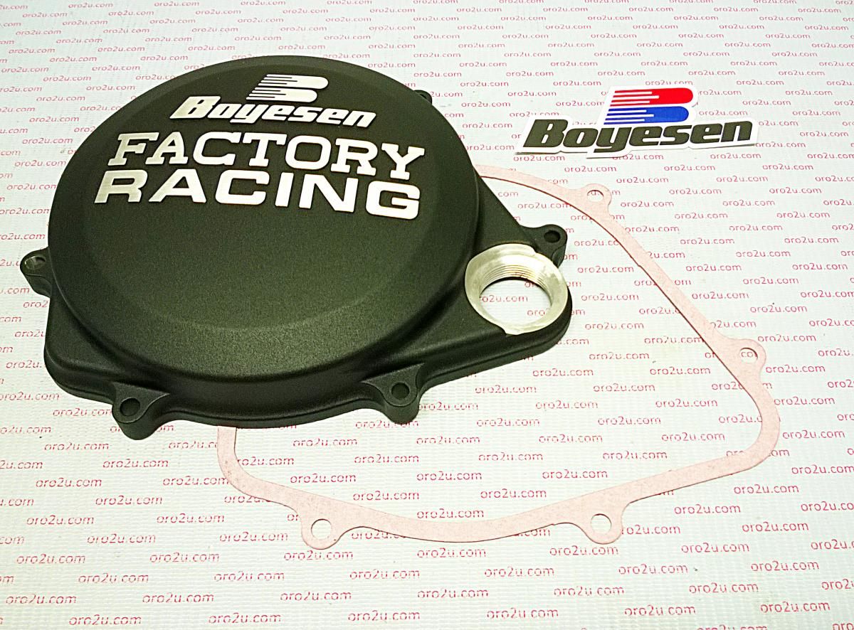 CLUTCH COVER 17-25 CRF450R/RX, BOYESEN CC-06CB BLACK - Image 2
