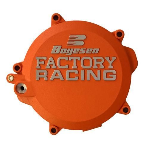 CLUTCH COVER 18-23 TC SX 85, BOYESEN CC-46AO, ORANGE