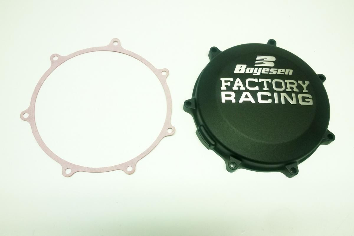 CLUTCH COVER 2019 KX450F, BOYESEN CC-18CB, BLACK - Image 2