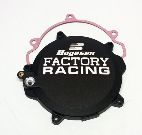 CLUTCH COVER 18-23 TC SX 85, BOYESEN CC-46AB, BLACK