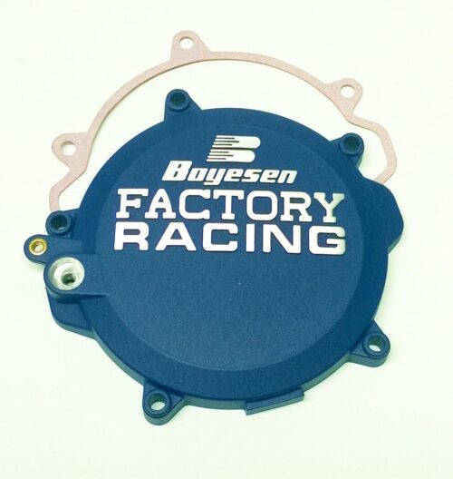 CLUTCH COVER 18-23 TC SX 85, BOYESEN CC-46AL, BLUE