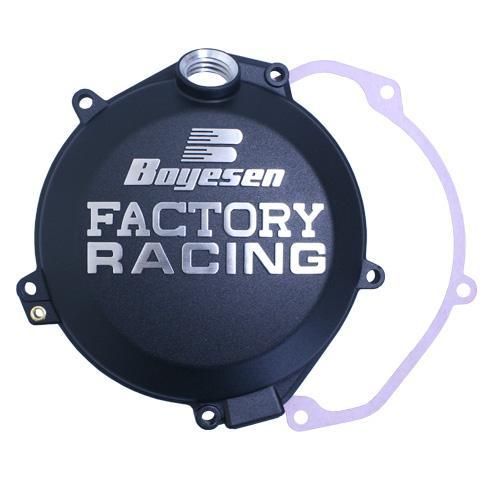CLUTCH COVER 16-21 KTM 250 SX-F, BOYESEN CC-44CB, BLACK - Image 2