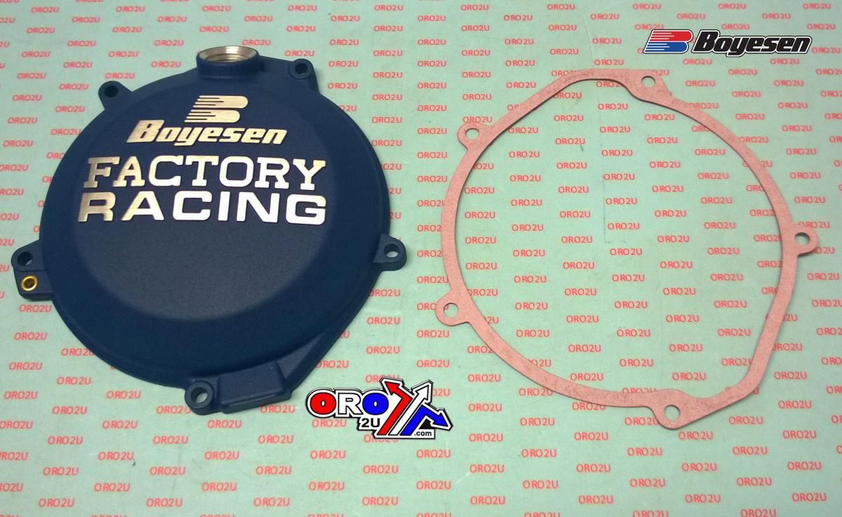 CLUTCH COVER 16-21 KTM 250 SXF, BOYESEN CC-44CL, BLUE