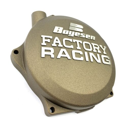 CLUTCH COVER 21-24 KX250/X KAWASAKI, BOYESEN CC-17CM, BLACK