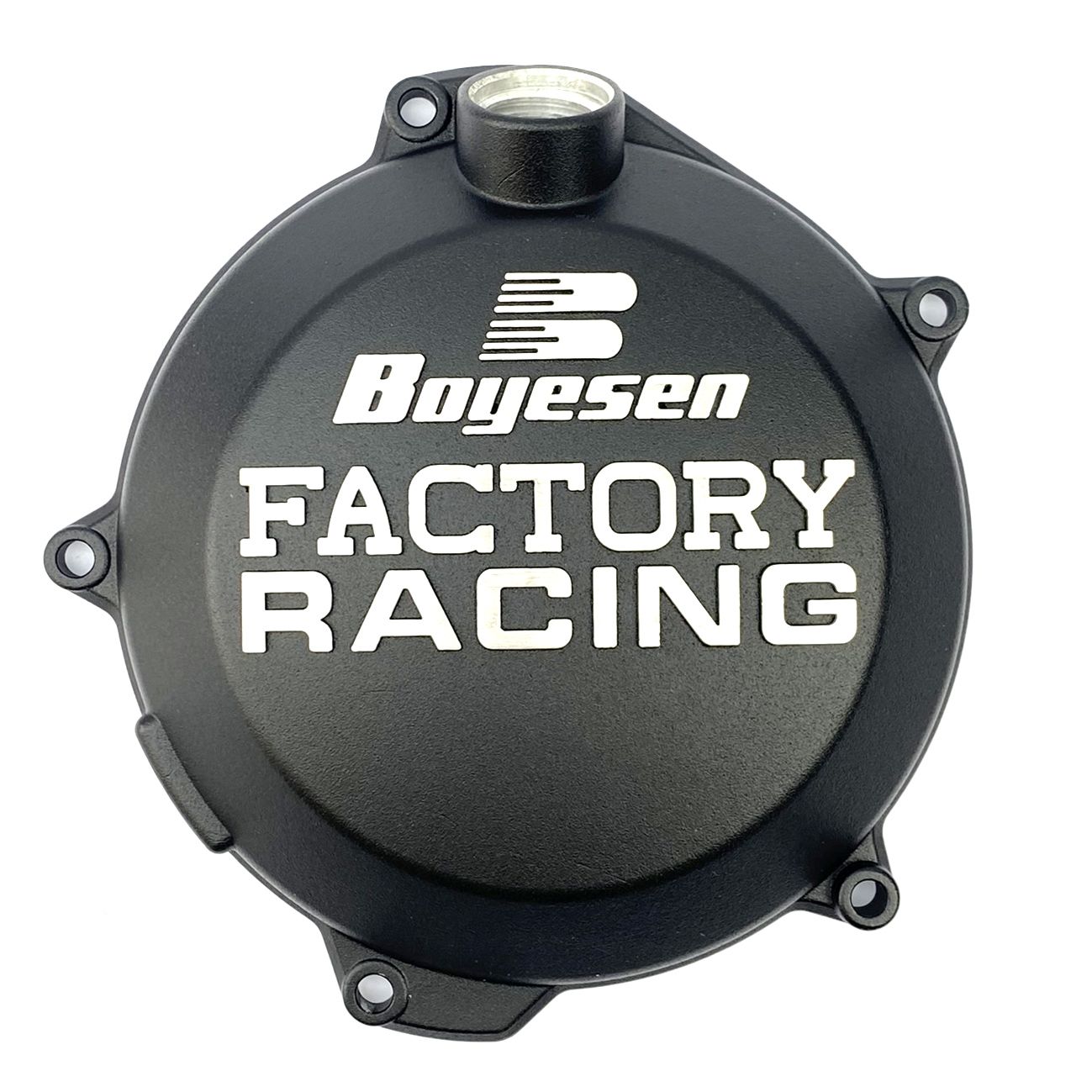 CLUTCH COVER 23-25 250/350/450 SX-F KTM, BOYESEN CC-45CB, BLACK - Image 3