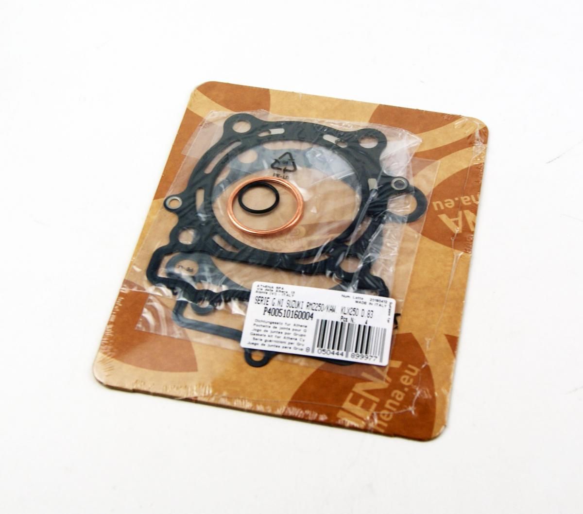 TOP END GASKET SET KAW KX 250/SUZ RM 250 04-08, ATHENA P400510160004 FOR 83MM BIG BORE KIT