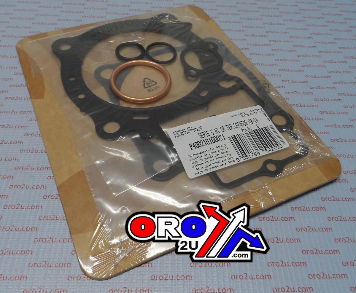 TOP END GASKET SET 96MM HONDA CRF 450 09-16, ATHENA P400210160021 STD BORE