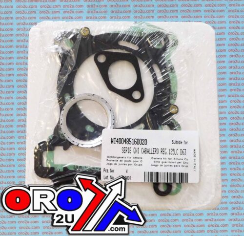 TOP END GASKET SET 63MM HONDA CRE/CRM 125 08-11, ATHENA P400485160020 182CC BIG BORE