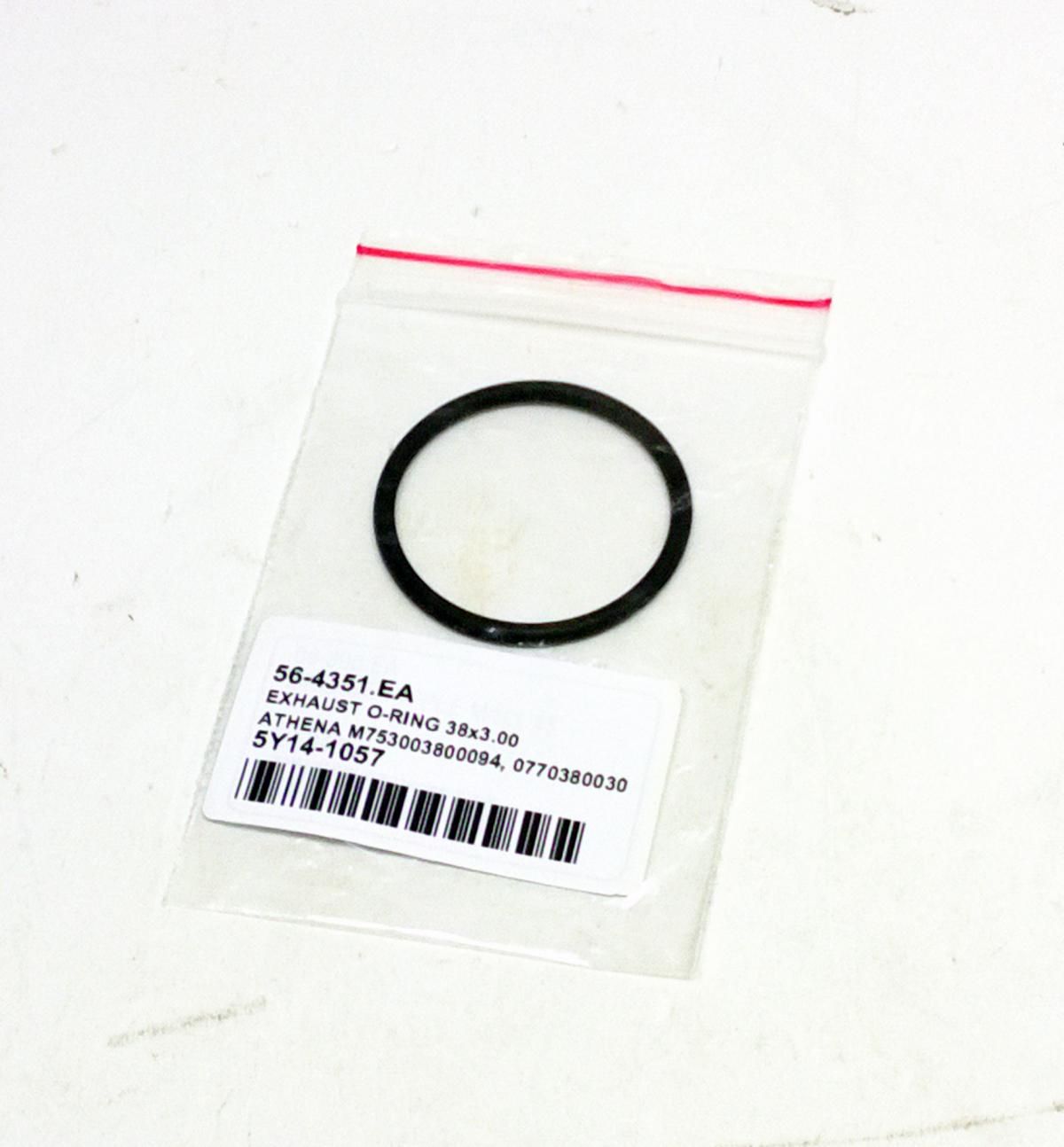 EXHAUST O-RING 38x3.00 SX/XC 85/105/125/150 03-19, ATHENA M753003800094 KTM HUSKY TC 85/125 14-21 - Image 2