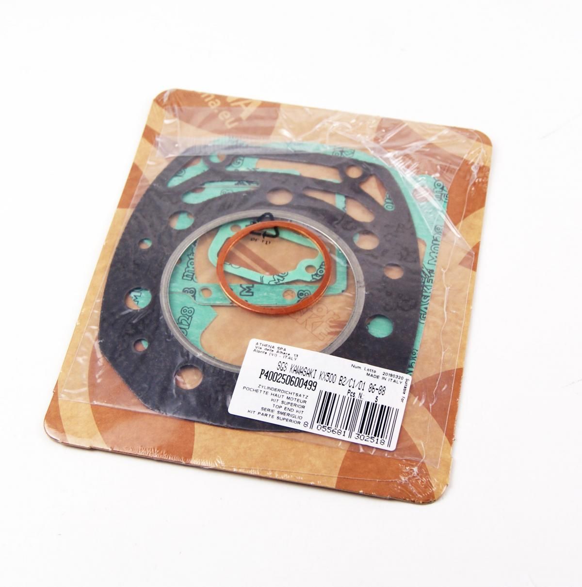 TOP END GASKET SET KAWASAKI KX 500 86-88, ATHENA P400250600499 - Image 2