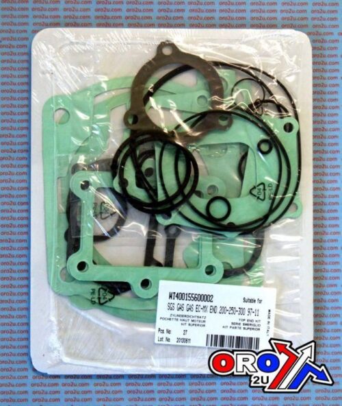 TOP END GASKET SET GAS EC/MX 200/250/300 97-14, ATHENA P400155600002 GAS GAS