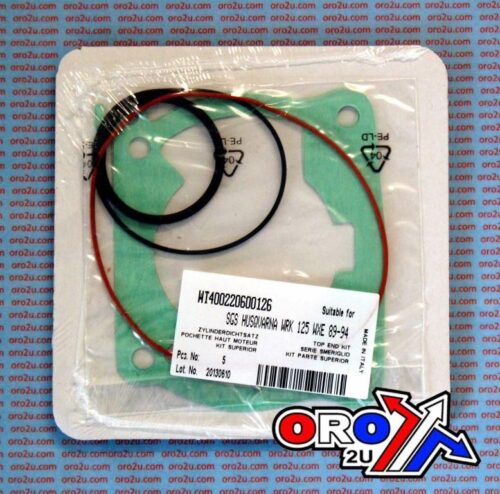 TOP END GASKET SET HUS CR/WR/WRK/WXE 125 89-94, ATHENA P400220600126 HUSQVARNA