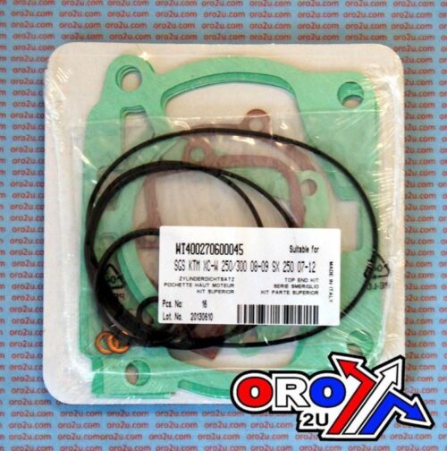TOP END GASKET SET TE/TC/EXC/SX/XC 250/300 06-18, ATHENA P400270600045 KTM