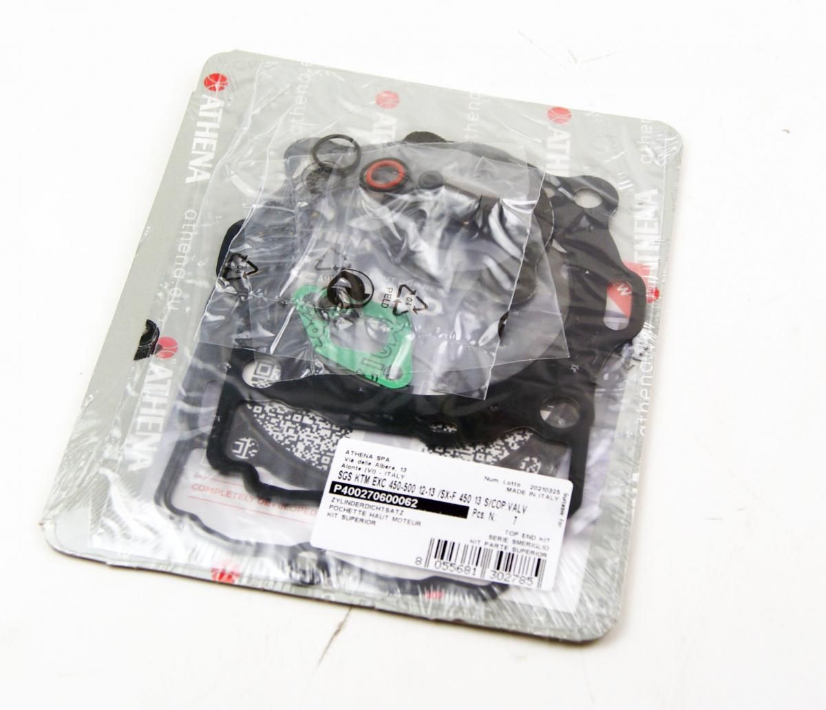 TOP END GASKET SET EXC/SMR/SX/XC 450/500 12-18, ATHENA P400270600062 KTM - Image 2