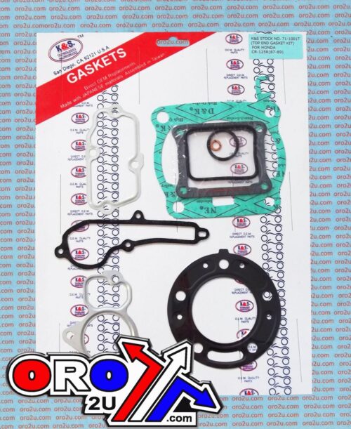 GASKET TOP SET 87-89 CR125