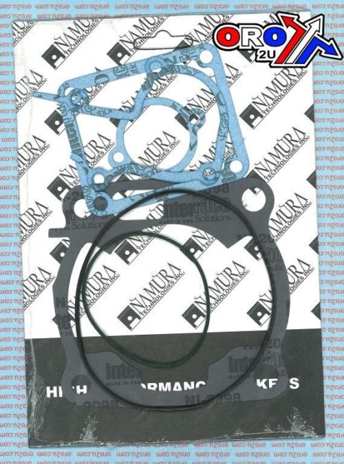 GASKET TOP SET 90-91 YZ125, NAMURA NX-40003T YAMAHA MX, 1LX-11351-00-00, 1LX-11351-10-00, 3JD-11993-00-00, 3JD-11993-10-00, 5X4-1131N-00-00, 5X4-1131N-10-00
