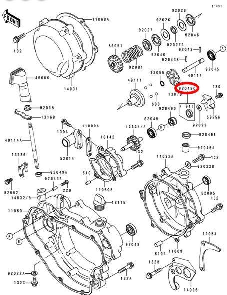 OIL SEAL 8x18x3.5 92049-1359 - Image 2