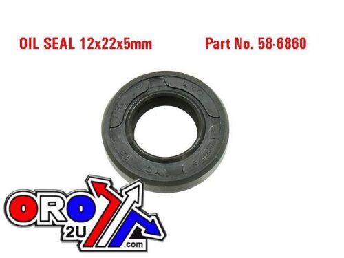 OIL SEAL 12x22x5 09285-12002, TC 09285-12006 FITS SUZUKI, 93102-12321-00, 22-245 MX-09200I