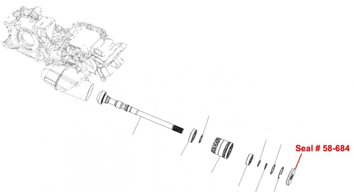 OIL SEAL 25x80x10 3234113