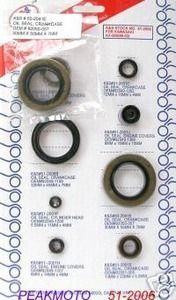 OIL SEAL SET KX500 88-04 9pcs, K&S 51-2006 KAWASAKI MX