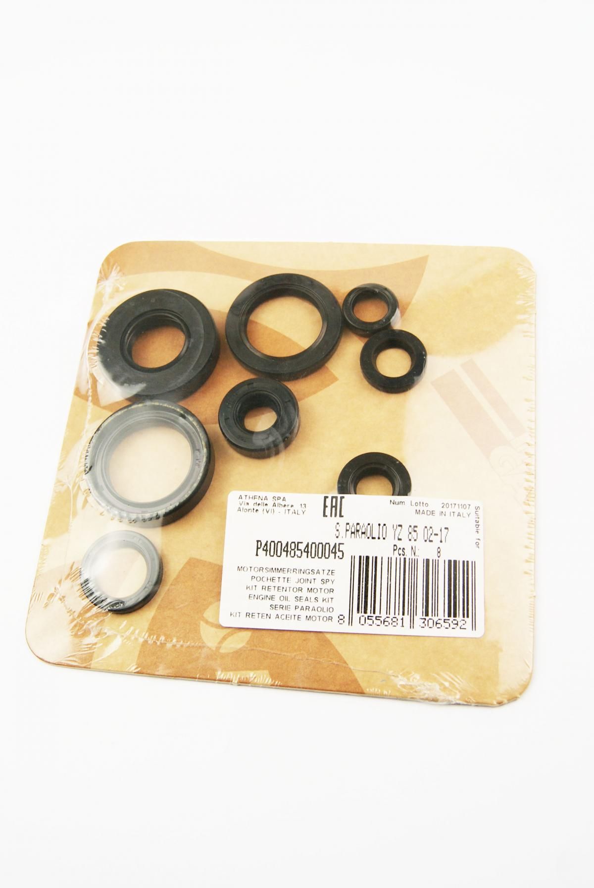ENGINE OIL SEAL SET YZ 85 02-18, ATHENA P400485400045 YAMAHA - Image 2
