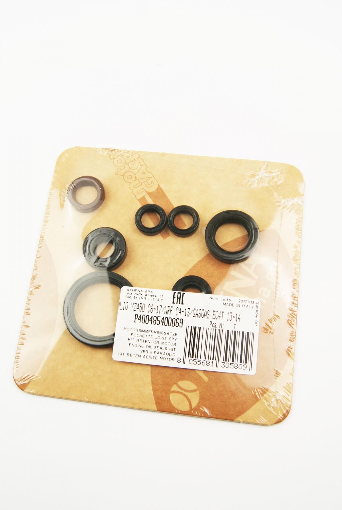ENGINE OIL SEAL SET YZ/WR/YFZ/EC 450 04-20, ATHENA P400485400069 YAM/GAS - Image 2