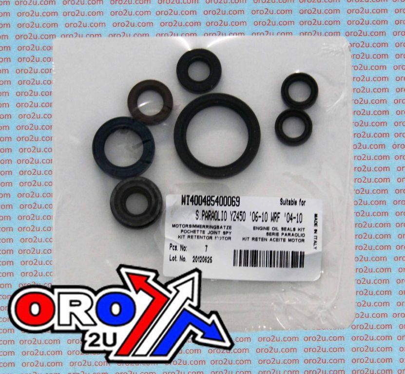 ENGINE OIL SEAL SET YZ/WR/YFZ/EC 450 04-20, ATHENA P400485400069 YAM/GAS - Image 3