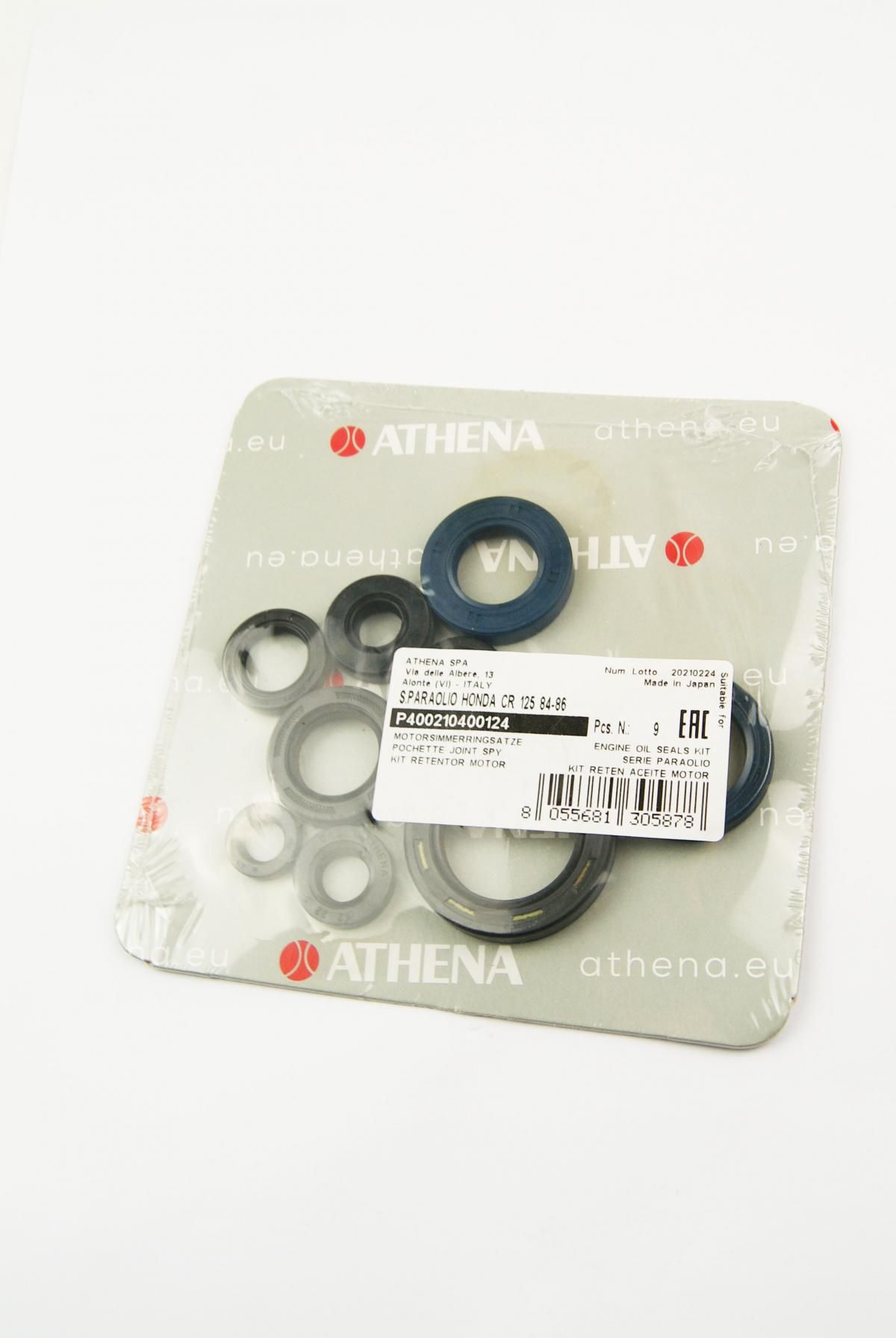 ENGINE OIL SEAL SET CR 125 83-86, ATHENA P400210400124 HONDA - Image 2