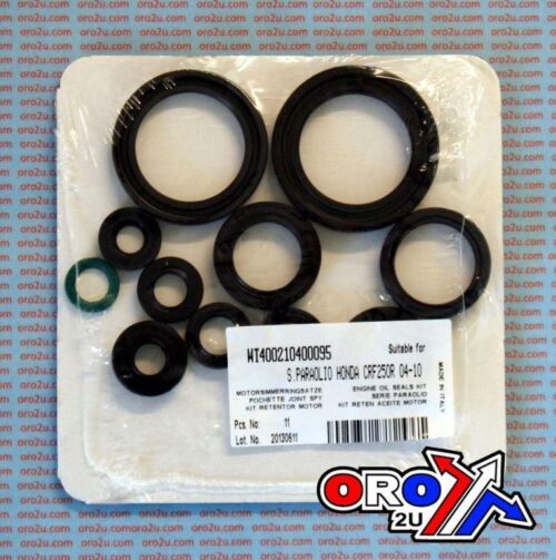 OIL SEAL SET ENGINE CRE/CRF/CRM 250/290/300 04-17, ATHENA P400210400095 HONDA