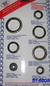 OIL SEAL SET 91-03 250/300 KTM, K&S 51-6005 ENGINE KIT / 7