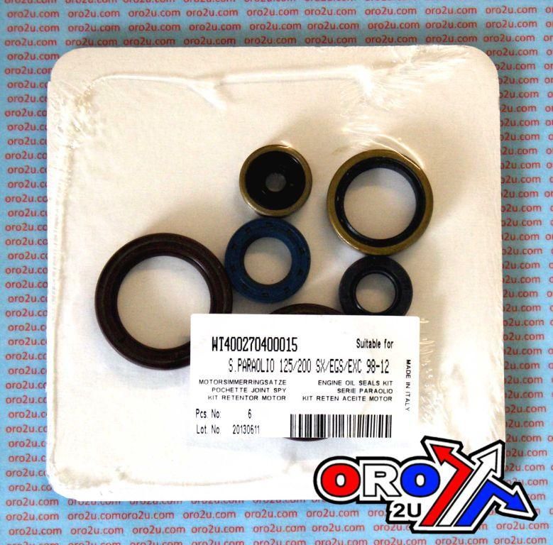ENGINE OIL SEAL SET SX/XC/TC/TE 125/150 98-16, ATHENA P400270400015 KTM/HUSKY/HUSA - Image 3