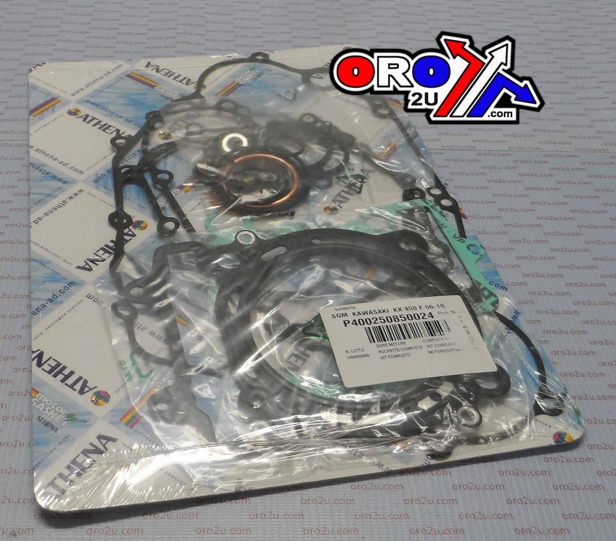GASKET FULL SET 2006 - 2019 KAWASAKI KLX R KX F 450 ATHENA P400250850024 32pcs - Image 3