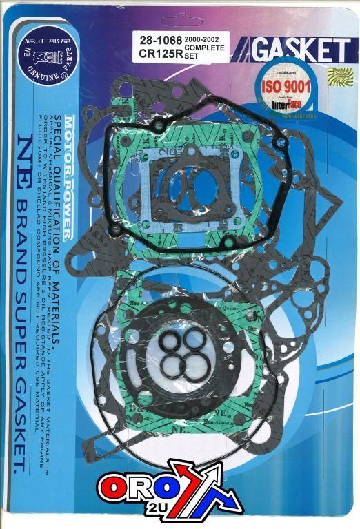 GASKET FULL SET 00-02 CR125R, Complete set without oil seals ! - Image 2