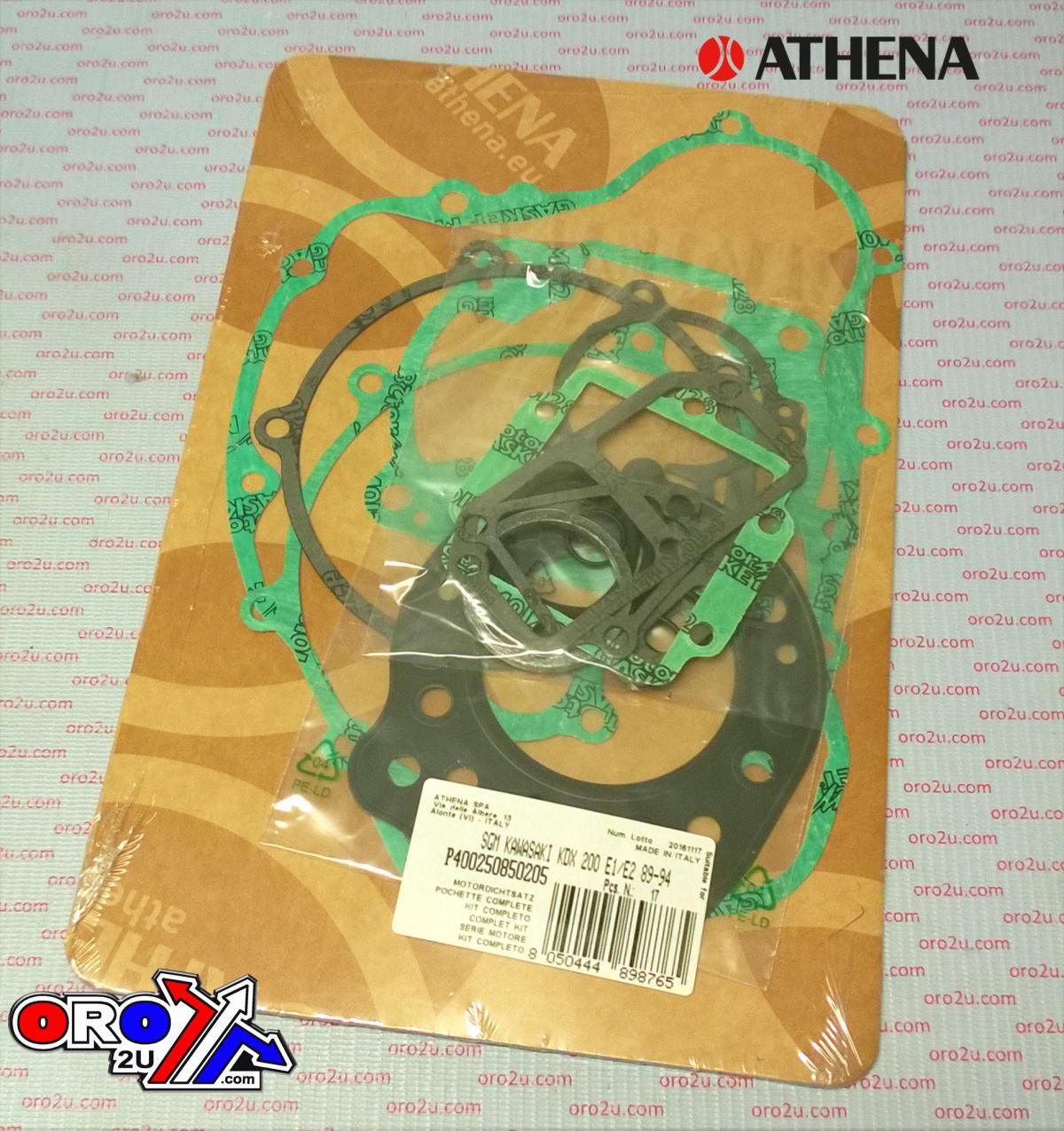 GASKET FULL SET 89-94 KDX200, ATHENA P400250850205 - Image 2