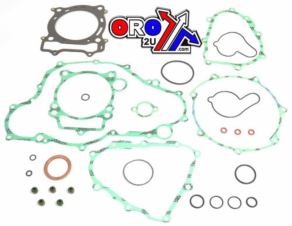 GASKET FULL SET 03-05 YZF450, ** NO ROCKER RUBBER SEAL **, 28-7302.FIR - Image 3