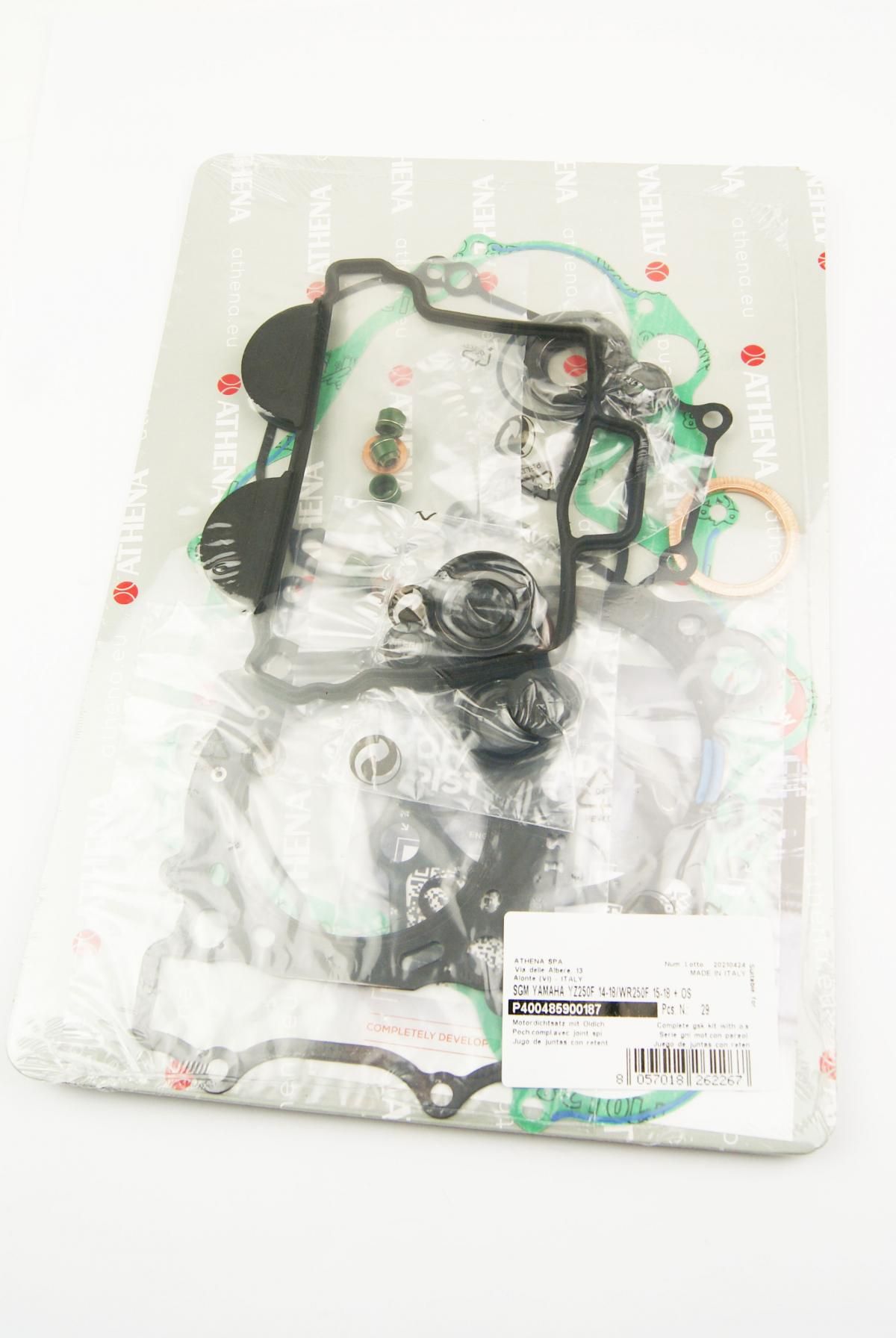 COMPLETE GASKET KIT WR/YZ 250 14-19, ATHENA P400485900187 YAMAHA - Image 3