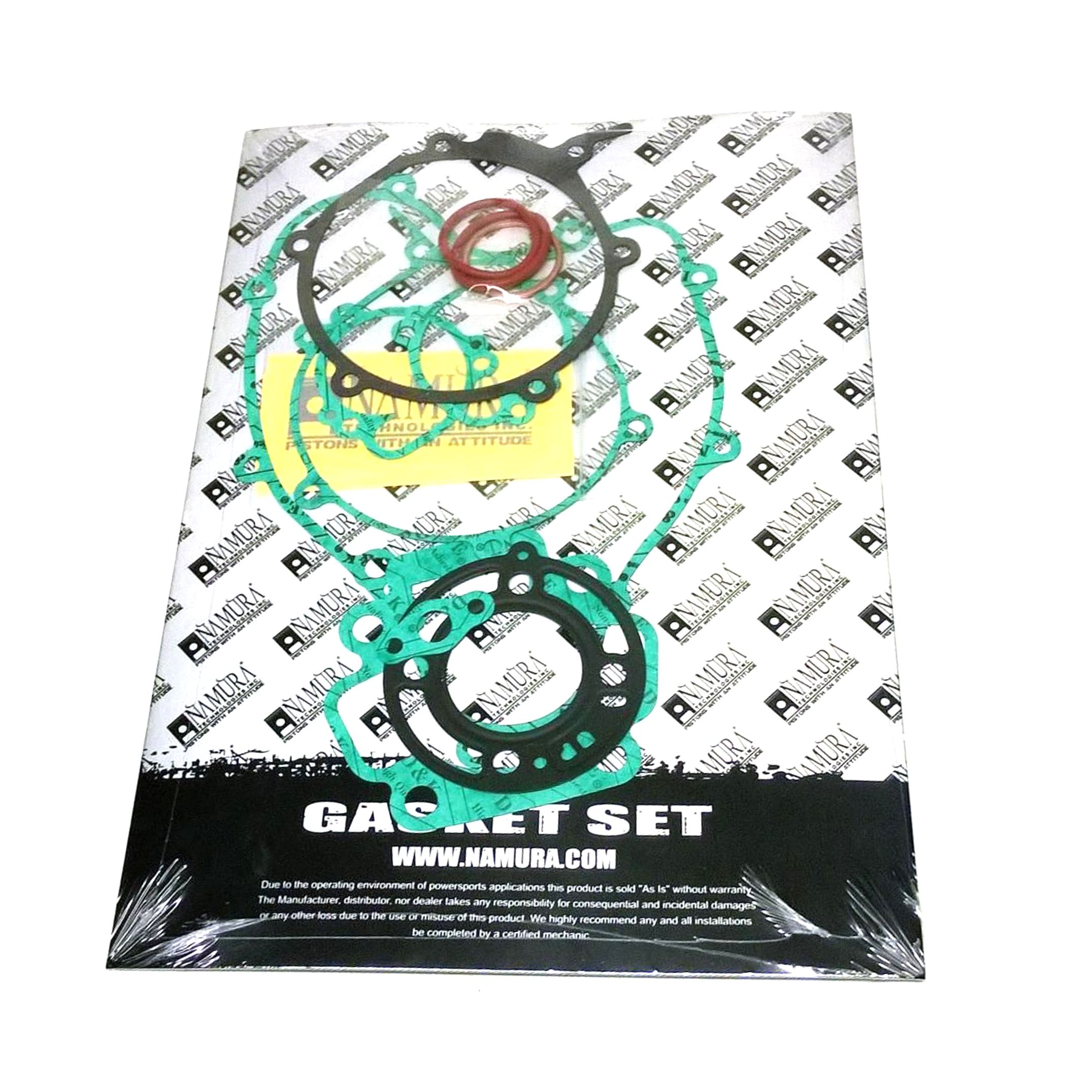GASKET FULL SET 00-05 KX65 9pc, NAMURA NX-20065F, RM65, COMPLETE KAWASAKI SUZUKI - Image 2