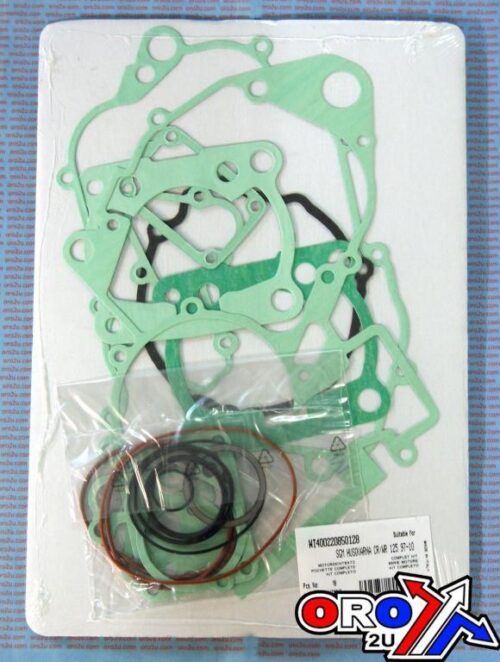 COMPLETE GASKET KIT CR/SM/WR 125 97-14, ATHENA P400220850128 HUSQVARNA