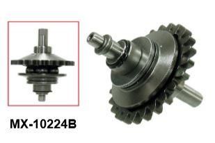 WATER PUMP SHAFT 54837050044, KTM 250 300, MX-10224B, SHAFT WITH GEAR