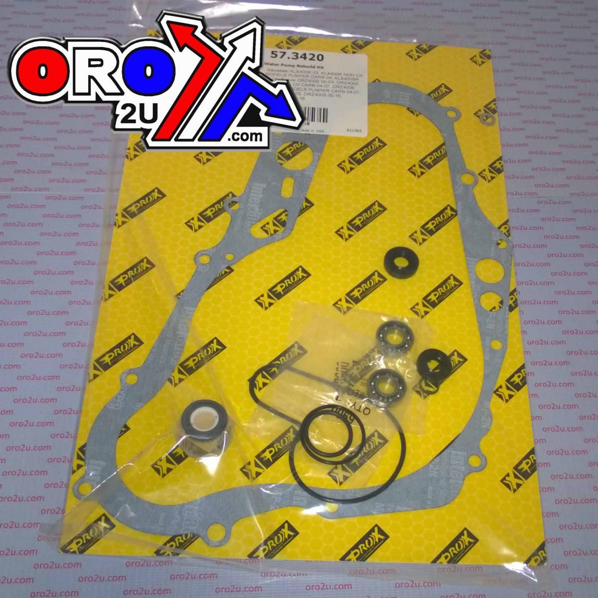 WATER PUMP KIT KAW SUZ 00-07, WINDEROSA 821585 KAW SUZ - Image 2
