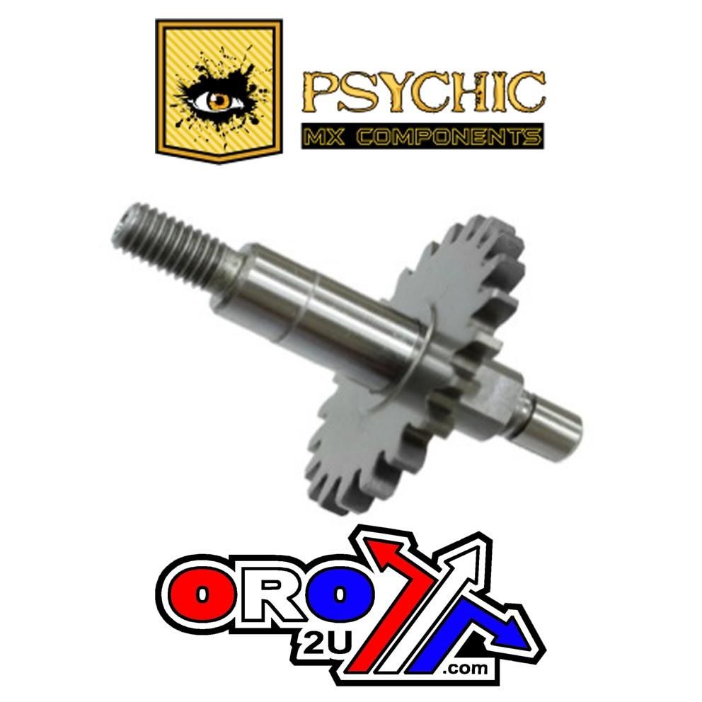 WATER PUMP SHAFT 5DH-12459-01-00, YAMAHA YZ 85 125, MX-10232B, SHAFT WITH GEAR - Image 2