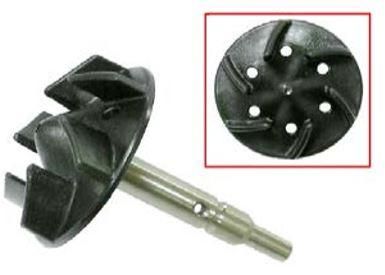 WATER PUMP SHAFT 1SL-12450-01-00, YAMAHA YZ 450 F, MX-10234A, SHAFT WITH IMPELLER