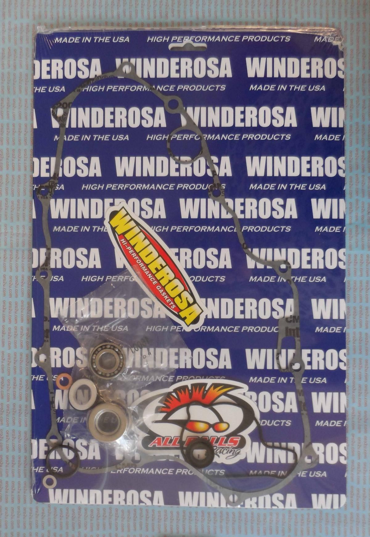 WATER PUMP KIT CRF450X 05-17, WINDEROSA 821276 HONDA, WITH BEARING