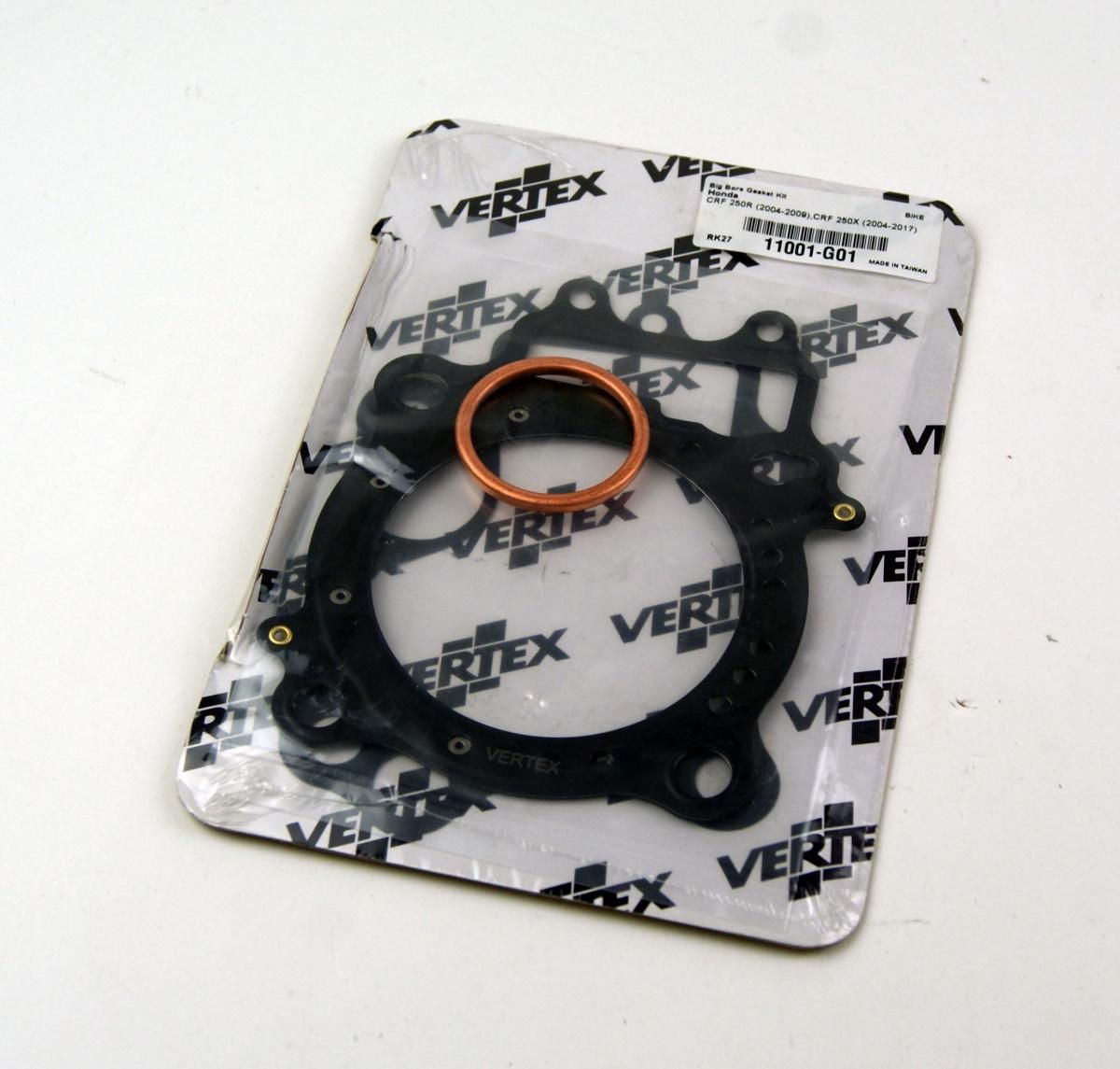 GASKET KIT TOP END +3.00mm BIG BORE 81.00mm 2004 - 2017 CRF 250 R X CYLINDER WORKS 11001-G01