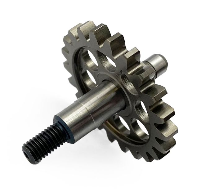 WATER PUMP SHAFT WITH GEAR, PSYCHIC MX-10262A 2019-20 YZ250F, B7B-12459-00-00 - Image 2