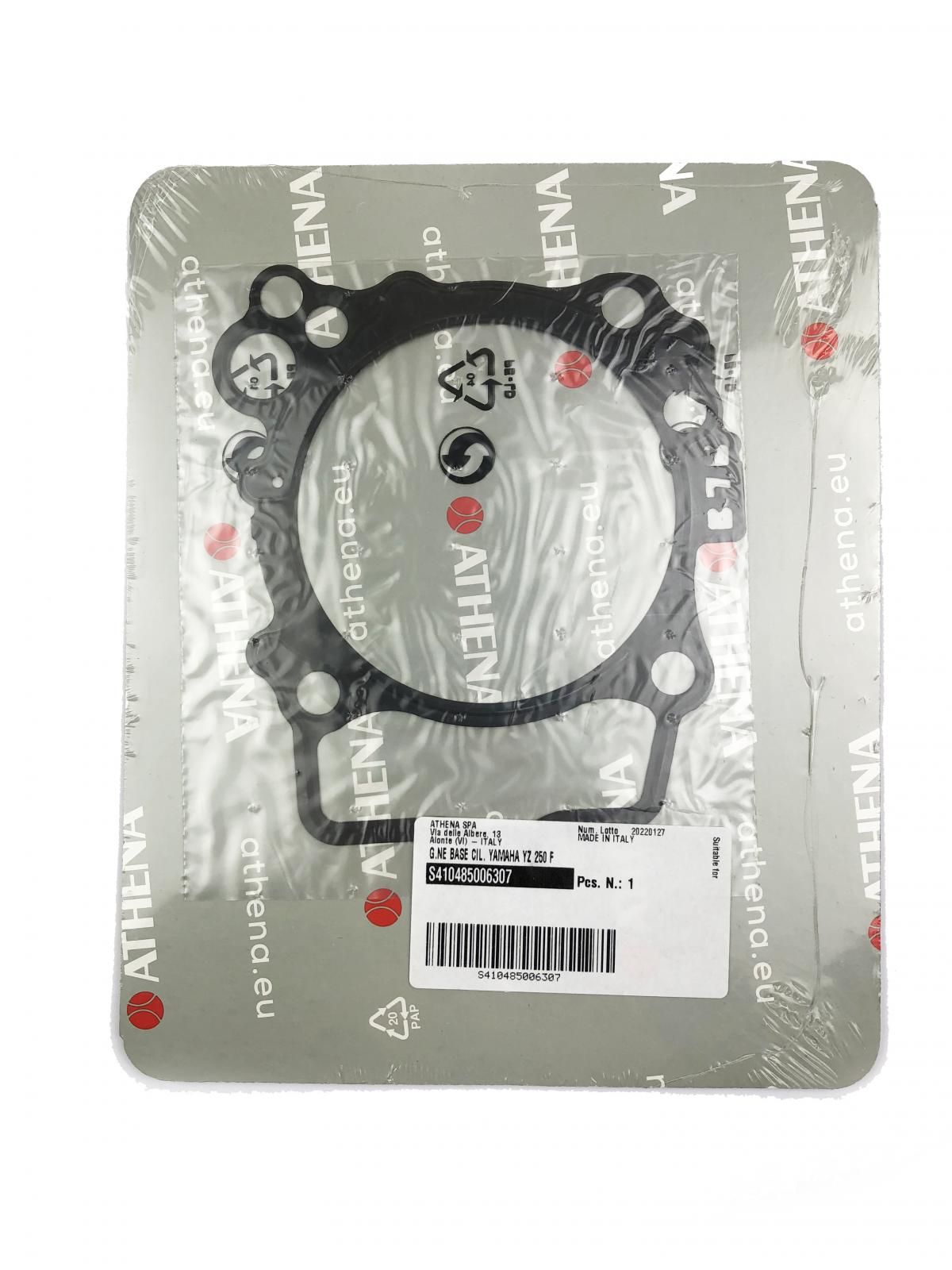CYLINDER BASE GASKET YAMAHA YZ250F 19-25, S410485006307 FANTIC