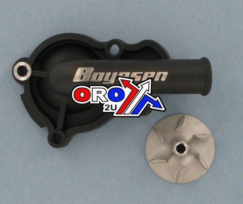 WATER PUMP COVER 02-09 CRF450R, BOYESEN WPK-06B Supercooler